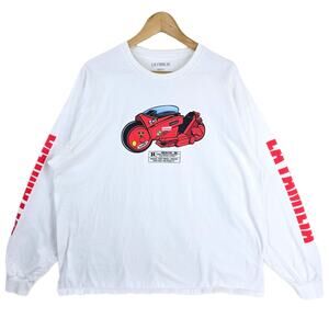 La Familia Keneda Akira Bike Long Sleeve Shirt XXL Anime Manga Streetwear Grunge
